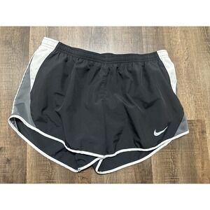 Nike Women's Black‎ Running Shorts White Trim large